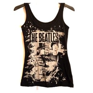 Beatles tank top black size Med NWOT
